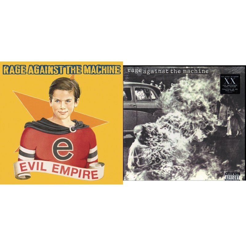 Rage Against The Machine – Evil Empire (Pa) (180G) & Rage Against The Machine – LP Vinyl Bundle