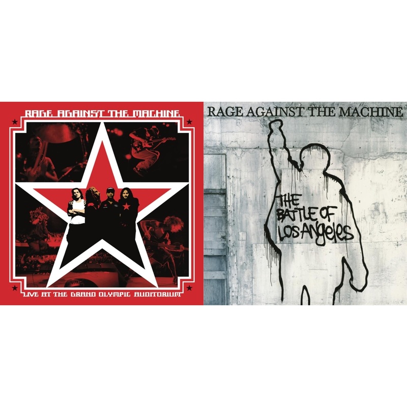 Rage Against The Machine – Live At The Grand Olympic Auditorium (2LP/180G Vinyl) & Battle Of Los Angeles (180G LP Vinyl)