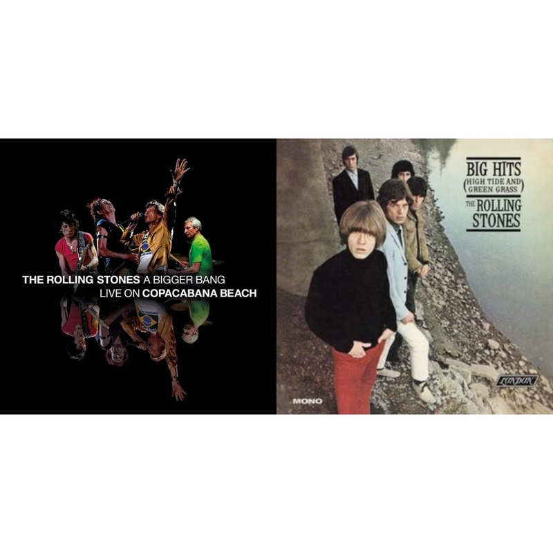 Rolling Stones – Bigger Bang Live On Copacabana Beach (Multi Color Vinyl/3LP) & Big Hits (High Tide Green Grass LP Vinyl)