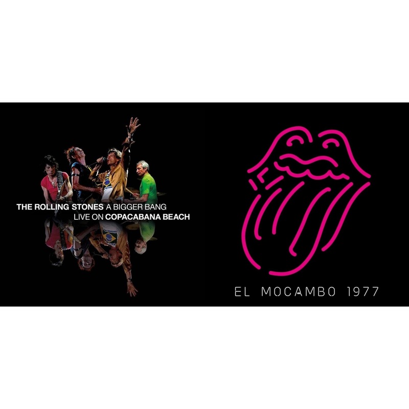 Rolling Stones – Bigger Bang Live On Copacabana Beach (Multi Color Vinyl/3LP) & Live At The El Mocambo (4LP)