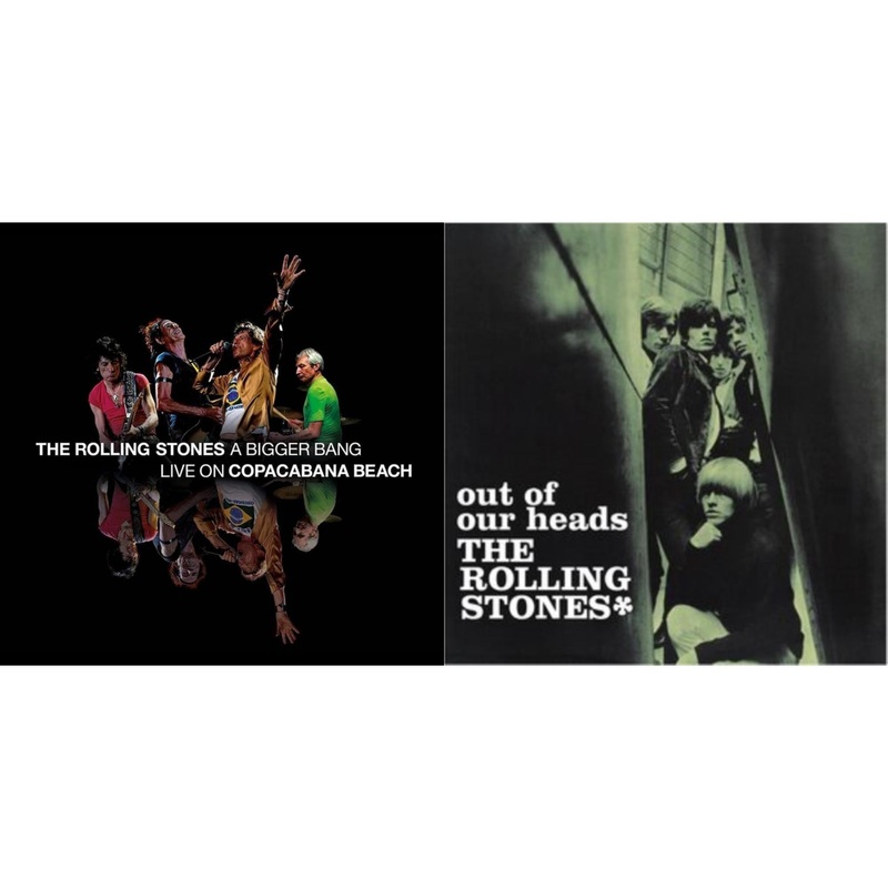 Rolling Stones – Bigger Bang Live On Copacabana Beach (Multi Color Vinyl/3LP) & Out Of Our Heads (Uk)