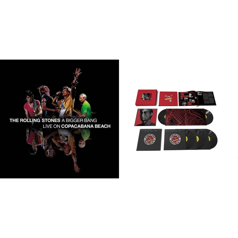 Rolling Stones – Bigger Bang Live On Copacabana Beach (Multi Color Vinyl/3LP) & Tattoo You (2021 Remaster/5LP Box Set)