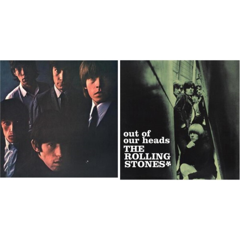 Rolling Stones – Rolling Stones No.2 (180G) & Out Of Our Heads (Uk) – LP Vinyl Bundle