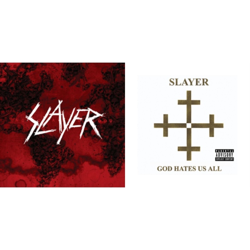 Slayer – World Painted Blood & God Hates Us All – LP Vinyl Bundle