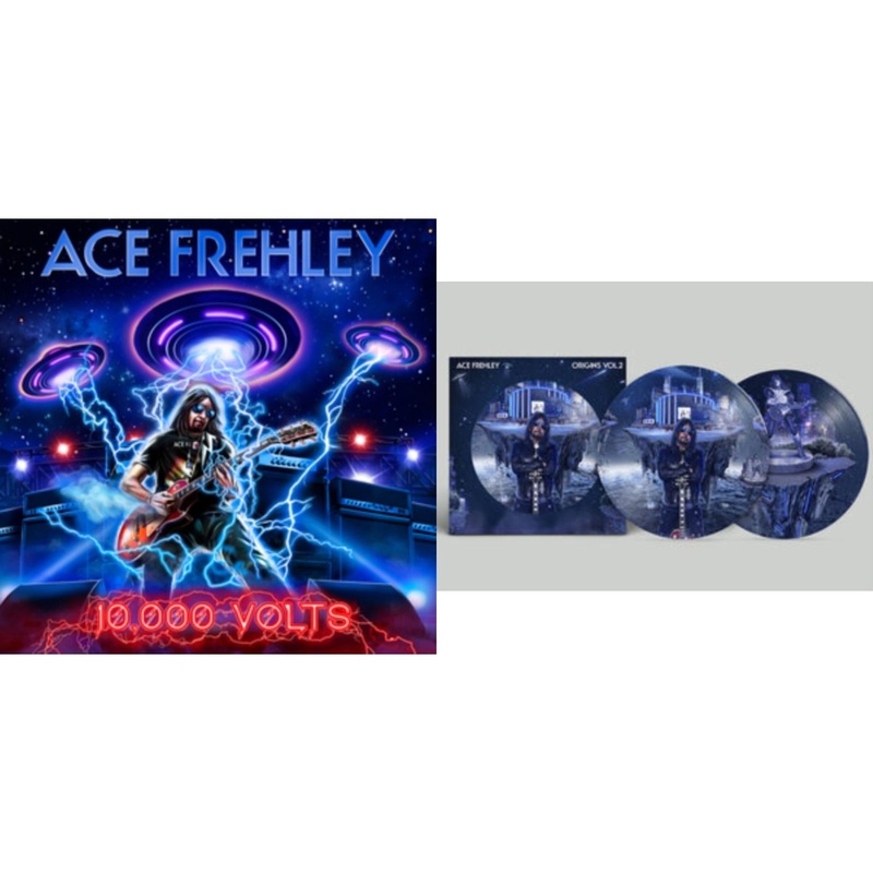 Ace Frehley – 10,000 Volts (Orange Tabby LP Vinyl) & Origins: Vol. 2 (Picture Disc)