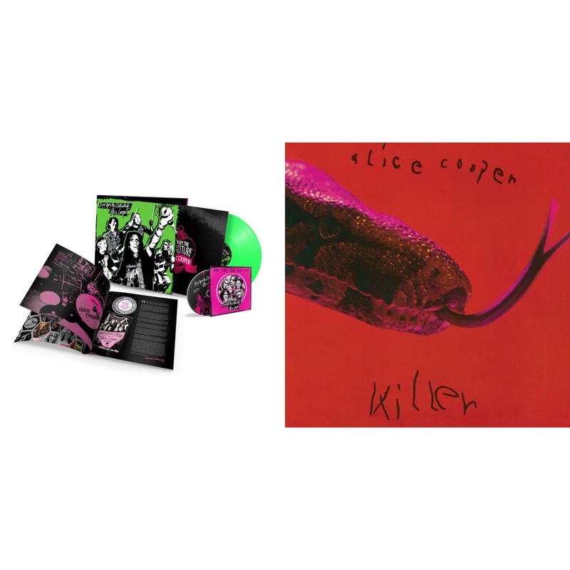 Alice Cooper – Live From The Astroturf (Glow-In-The-Dark LP Vinyl/DVD) & Killer (Expanded & Remastered/3LP)