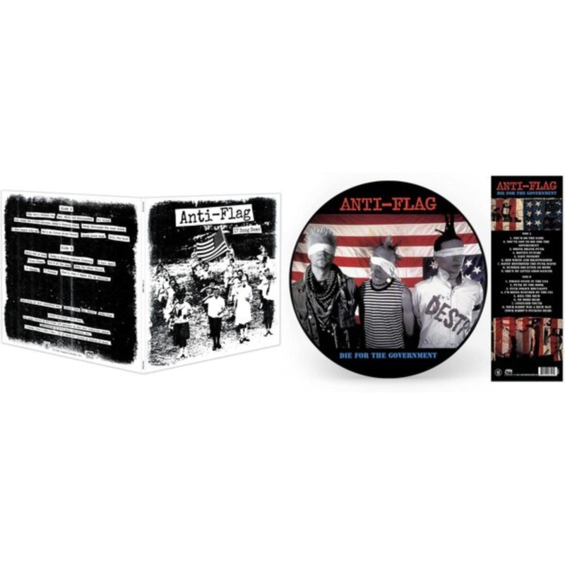 Anti-Flag – 17 Song Demo & Die For The Government (Picture Disc) – LP Vinyl Bundle