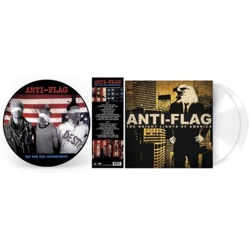 Anti-Flag – Die For The Government (Picture Disc) & Bright Lights Of America (2LP/180G/Solid White Vinyl)
