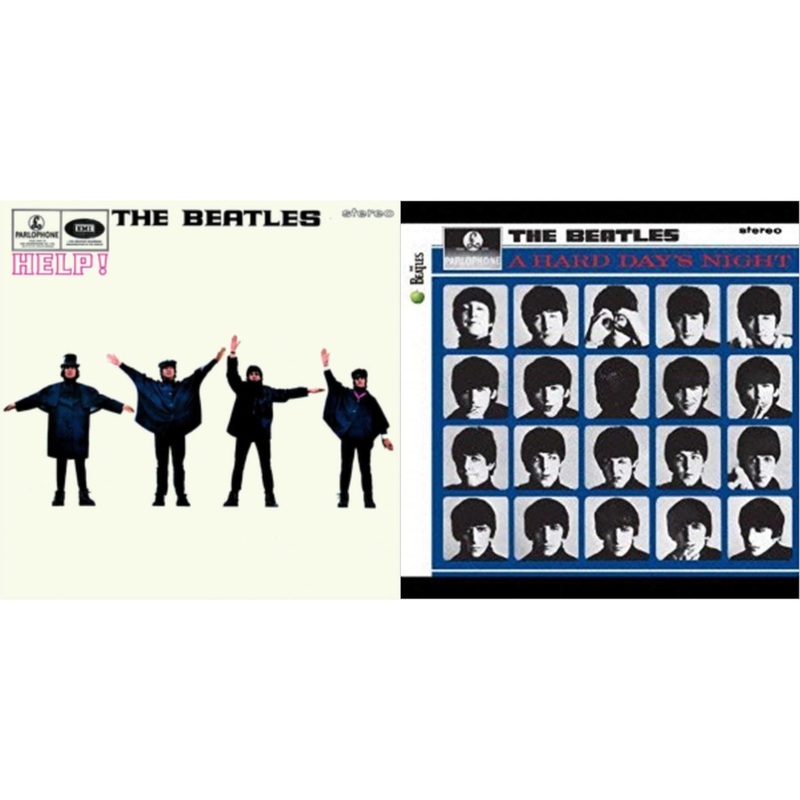 Beatles – Help & Hard Day’s Night – LP Vinyl Bundle