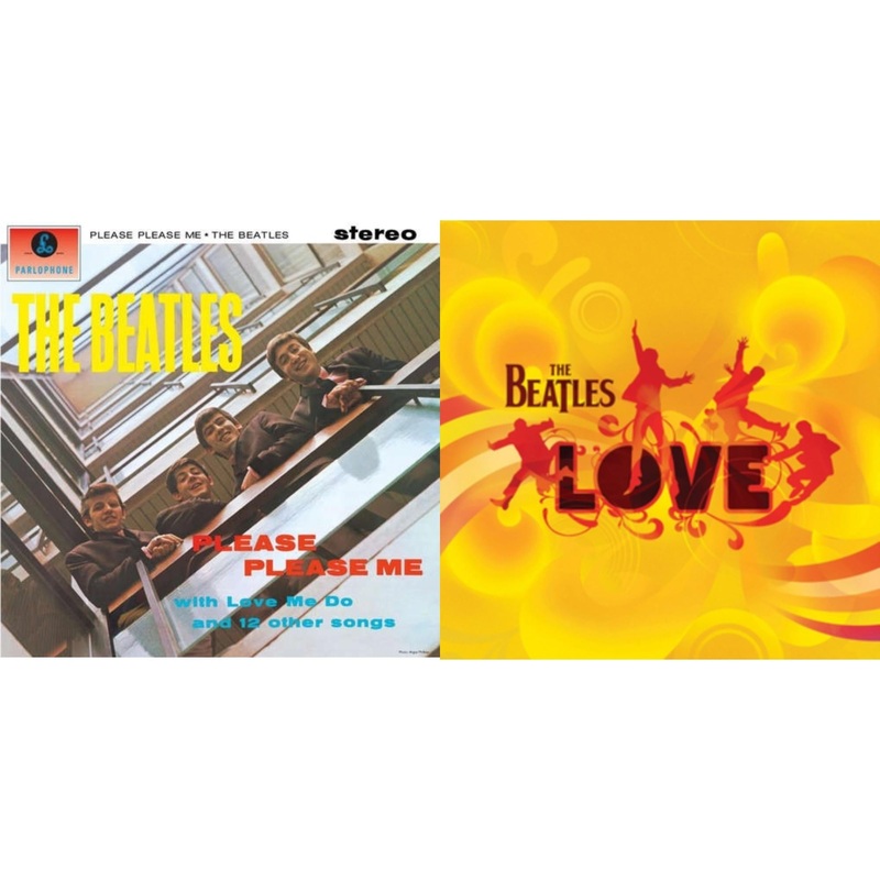Beatles – Please Please Me & Love  – LP Vinyl Bundle