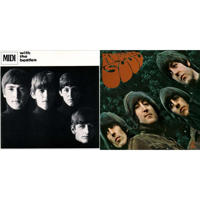 Beatles – With The Beatles & Rubber Soul – LP Vinyl Bundle