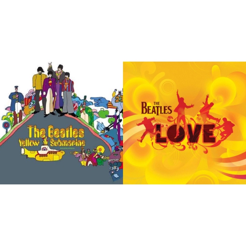 Beatles – Yellow Submarine & Love  – LP Vinyl Bundle