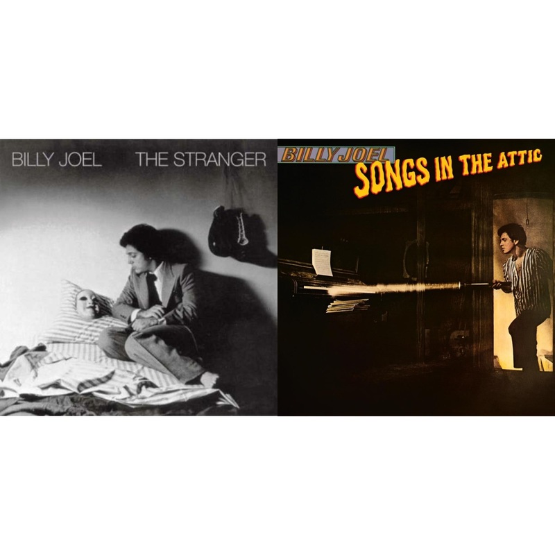Billy Joel – Stranger (180G) & Songs In The Attic – LP Vinyl Bundle