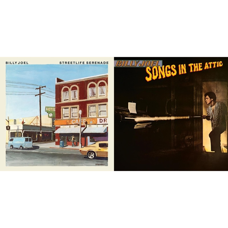 Billy Joel – Streetlife Serenade & Songs In The Attic – LP Vinyl Bundle