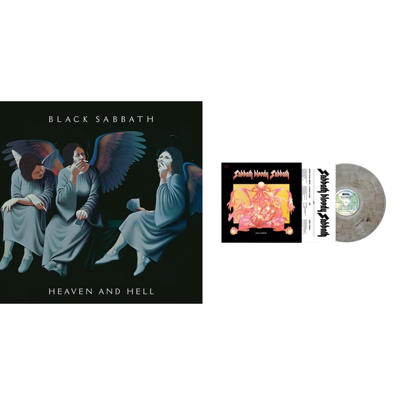 Black Sabbath – Heaven & Hell (Deluxe/2LP) & Sabbath Bloody Sabbath (Smoky LP Vinyl) (Syeor)