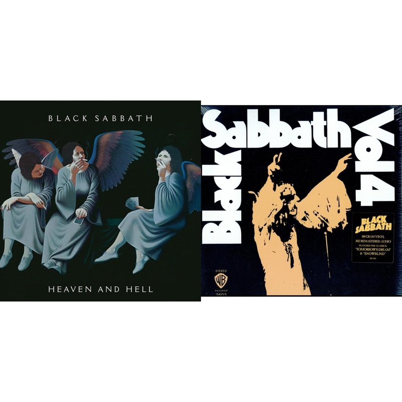 Black Sabbath – Heaven & Hell (Deluxe/2LP) & Vol. 4 (180G)