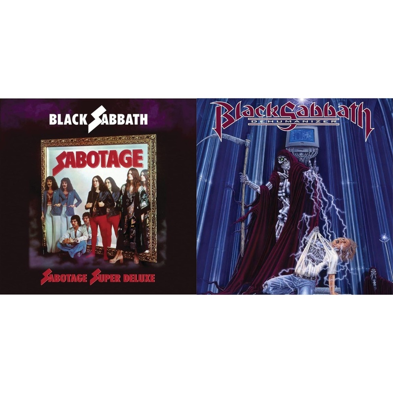 Black Sabbath – Sabotage (Super Deluxe Edition/4LP/7Inch) & Dehumanizer (Deluxe Edition/2LP) (Rocktober)