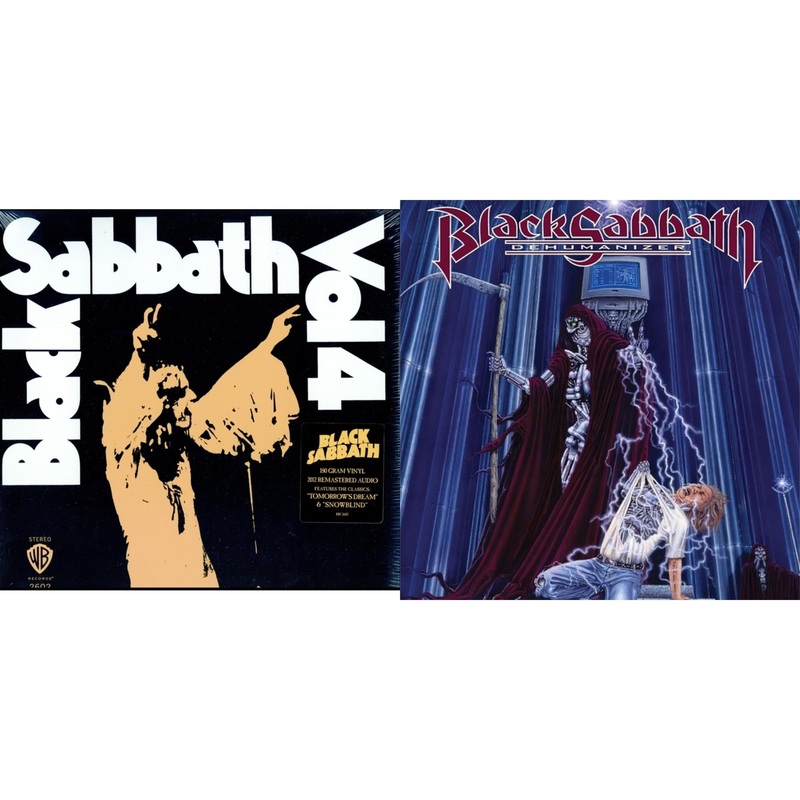 Black Sabbath – Vol. 4 (180G) & Dehumanizer (Deluxe Edition/2LP) (Rocktober)