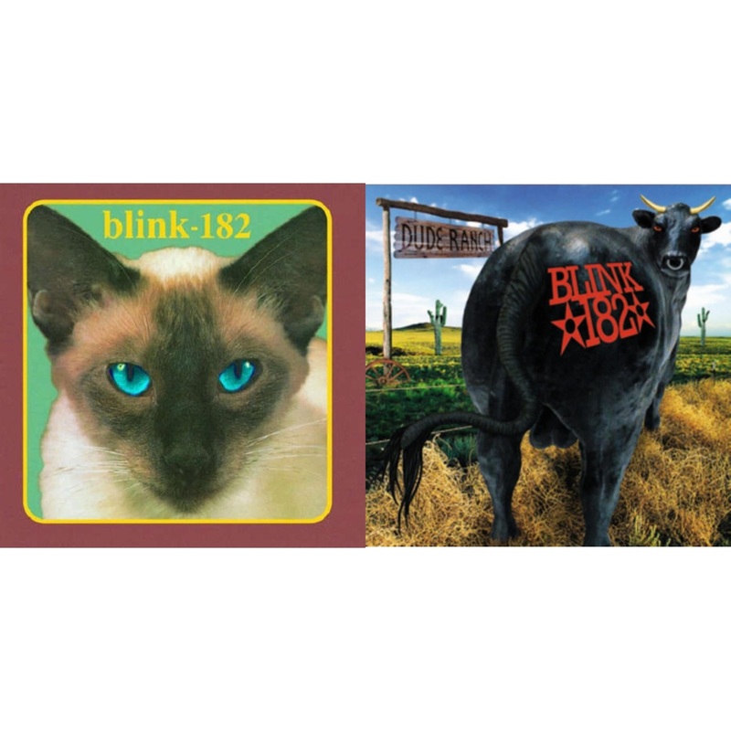 Blink-182 – Cheshire Cat & Dude Ranch – LP Vinyl Bundle
