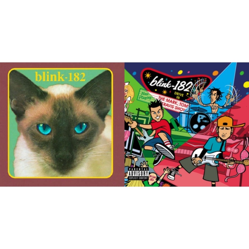 Blink-182 – Cheshire Cat & Mark Tom & Travis Show (Enema Strikes Back) – LP Vinyl Bundle