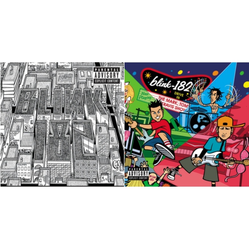 Blink-182 – Neighborhoods & Mark Tom & Travis Show (Enema Strikes Back) – LP Vinyl Bundle