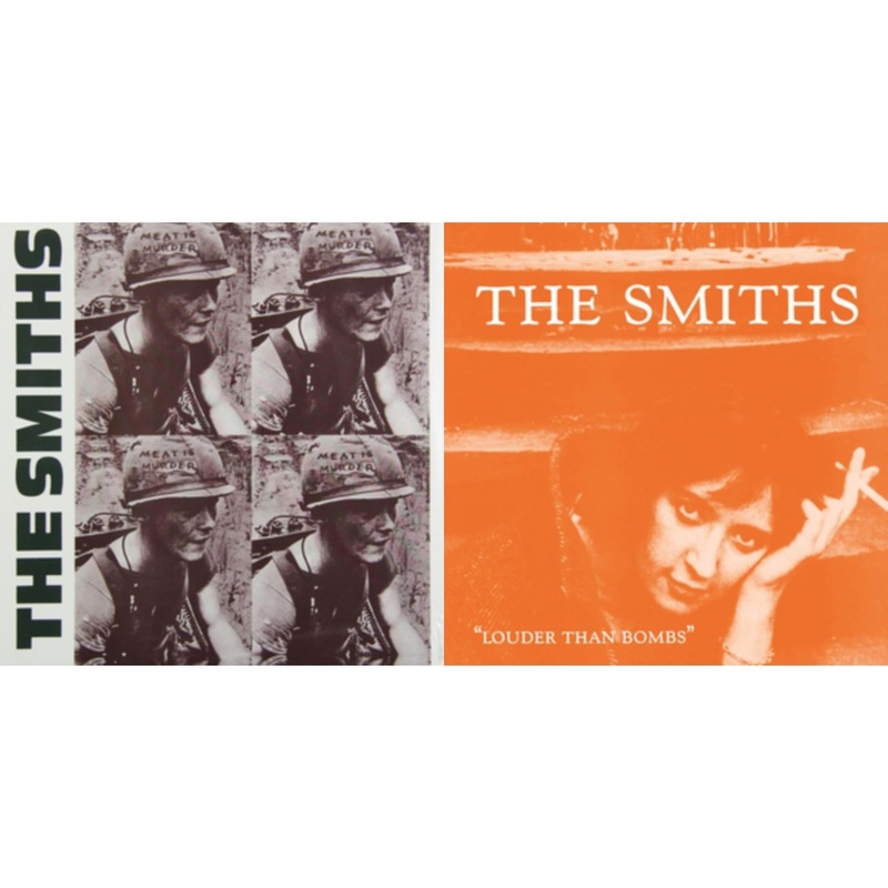 Smiths – Meat Is Murder & Louder Than Bombs (180G/Remastered) – LP Vinyl Bundle
