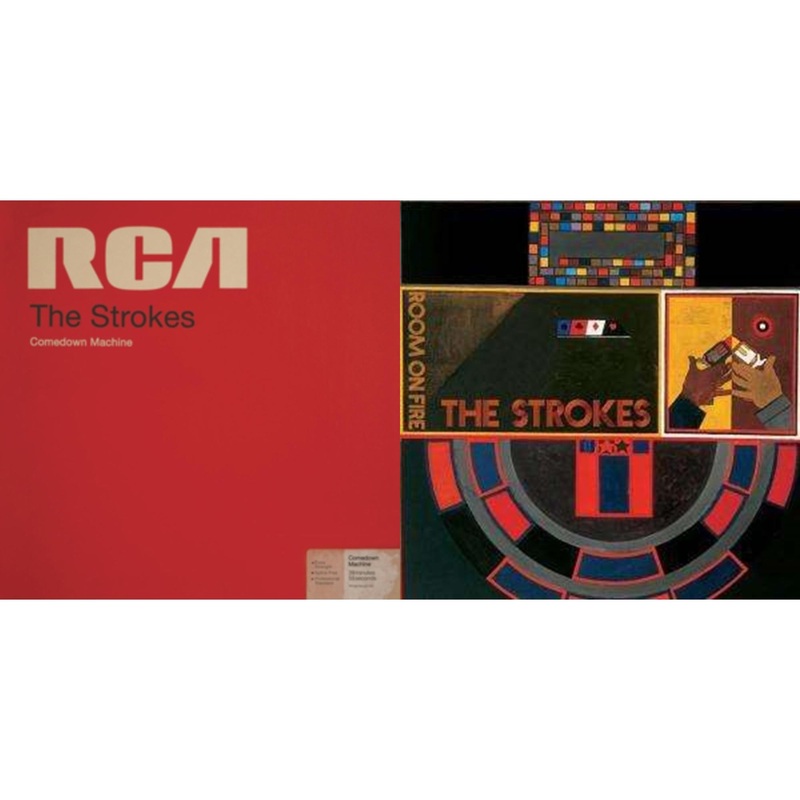 Strokes – Comedown Machine & Room On Fire – LP Vinyl Bundle