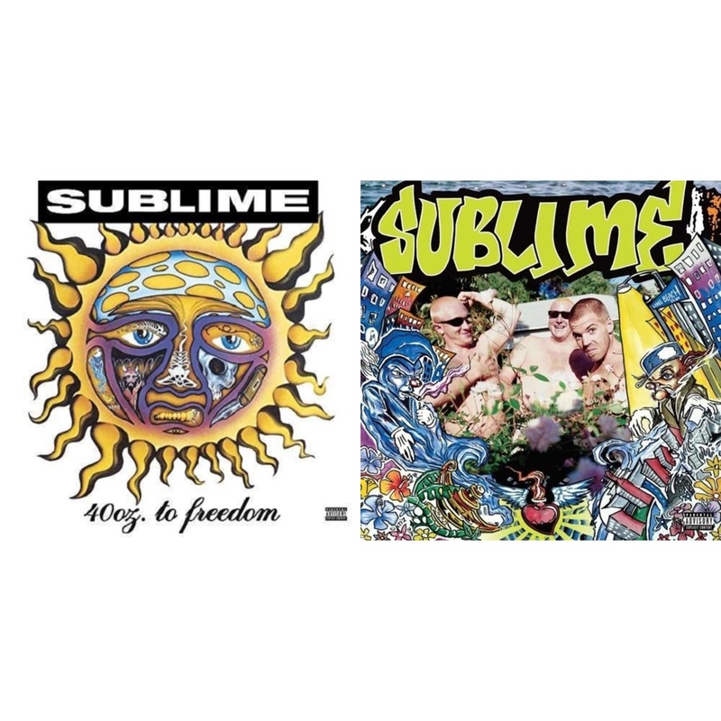 Sublime – 40Oz. To Freedom & Second Hand Smoke – LP Vinyl Bundle