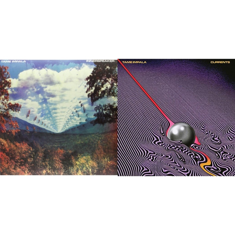 Tame Impala – Innerspeaker & Currents – LP Vinyl Bundle