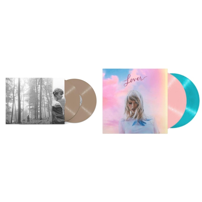 Taylor Swift – Folklore (X) (Beige Vinyl/2LP) & Lover
