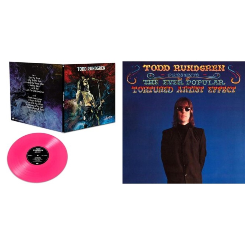 Todd Rundgren – Johnson (Pink LP Vinyl) & Ever Popular Tortured Artist Effect (180G/Limited Edition/Gatefold Cover)