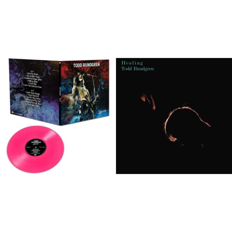 Todd Rundgren – Johnson (Pink LP Vinyl) & Healing (Clear LP Vinyl/Translucent Blue 7Inch)