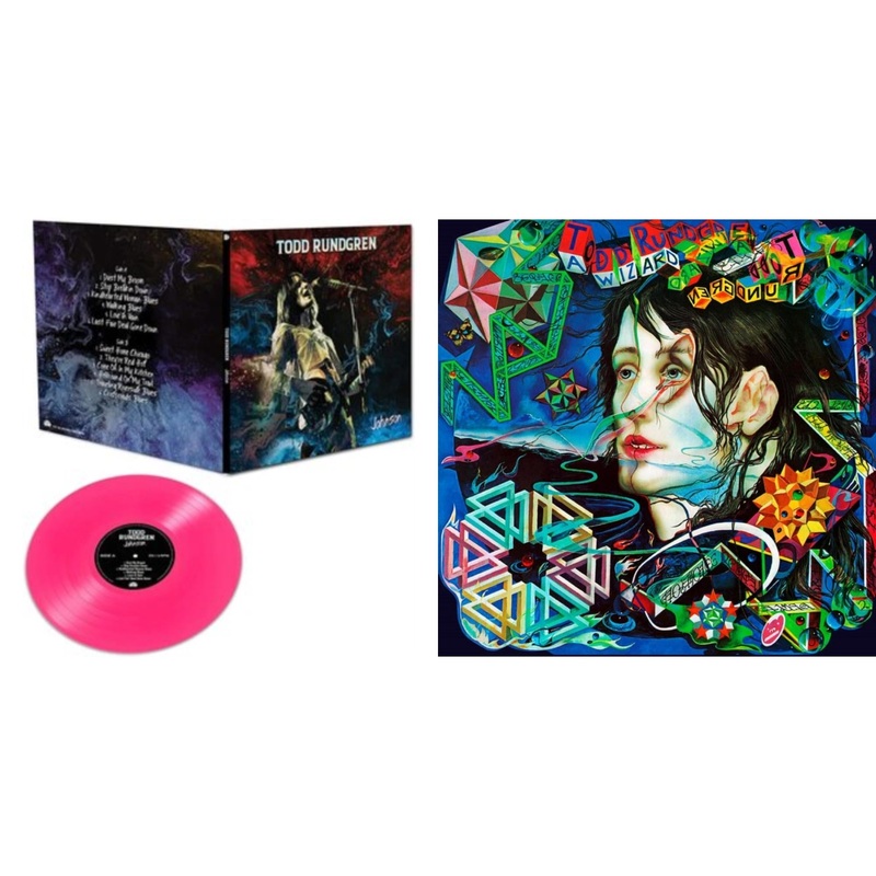 Todd Rundgren – Johnson (Pink LP Vinyl) & Wizard A True Star (Transparent Magenta Vinyl/Limited/2LP/Tour Edition/Gatefold Cover/180G)
