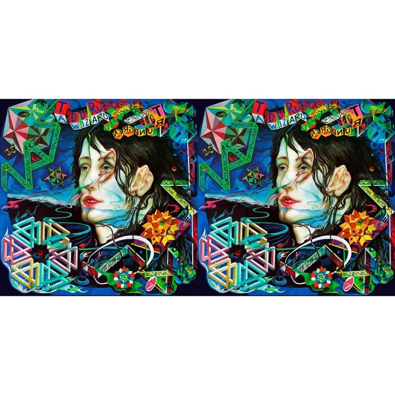 Todd Rundgren – Wizard A True Star (Transparent Magenta Vinyl/Limited/2LP/Tour Edition/Gatefold Cover/180G) & Wizard A True Star (Turquoise Blue Vinyl/Limited/2LP/Tour Edition/Gatefold Cover/180G)