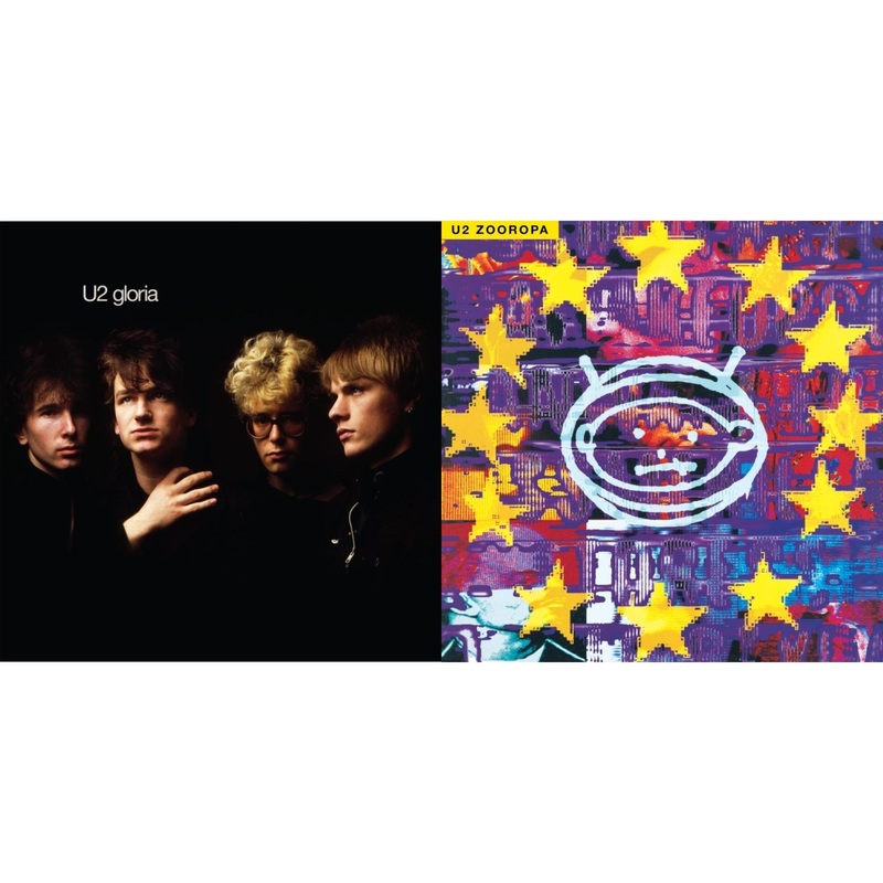 U2 – Gloria (40Th Anniversary/180G/Transparent Yellow LP Vinyl) & Zooropa (Transparent Yellow/2LP)