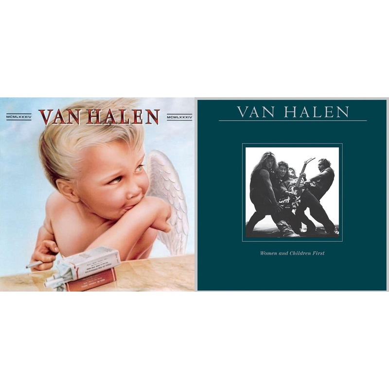Van Halen – 1984 & Women & Children First – LP Vinyl Bundle