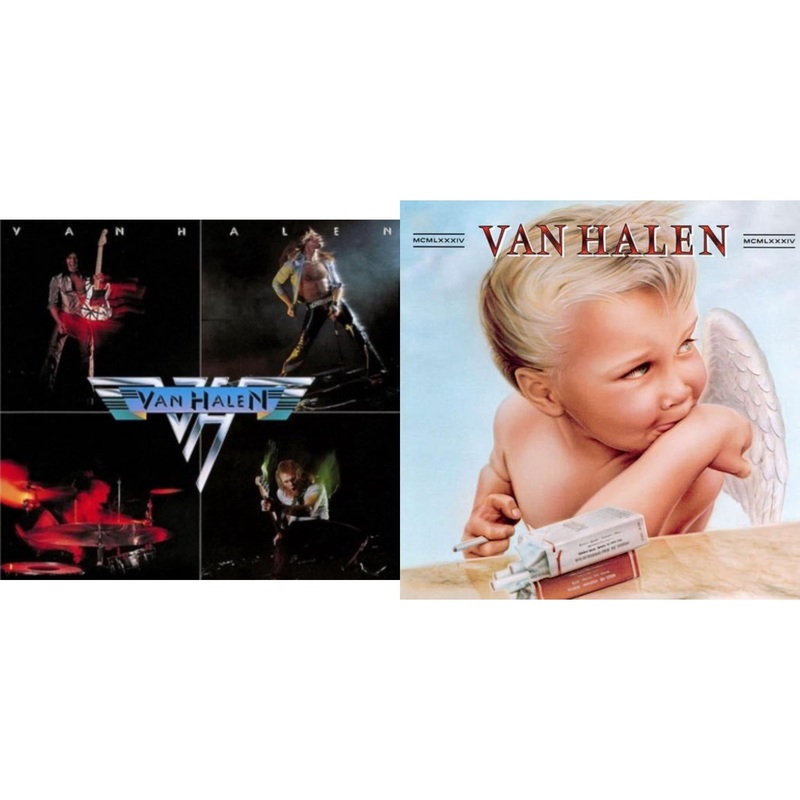 Van Halen – Van Halen (Digitally Remastered) & 1984 – LP Vinyl Bundle