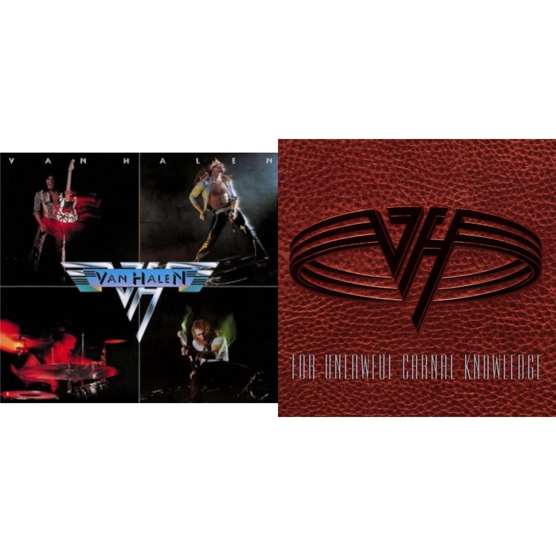 Van Halen – Van Halen (Digitally Remastered) & For Unlawful Carnal Knowledge (2LP/Blu-Ray/2CD)