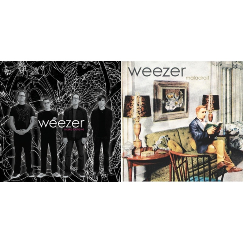 Weezer – Make Believe & Maladroit – LP Vinyl Bundle
