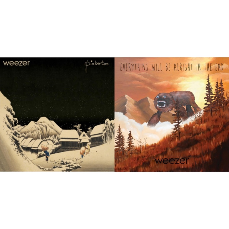 Weezer – Pinkerton & Everything Will Be Alright In The End – LP Vinyl Bundle