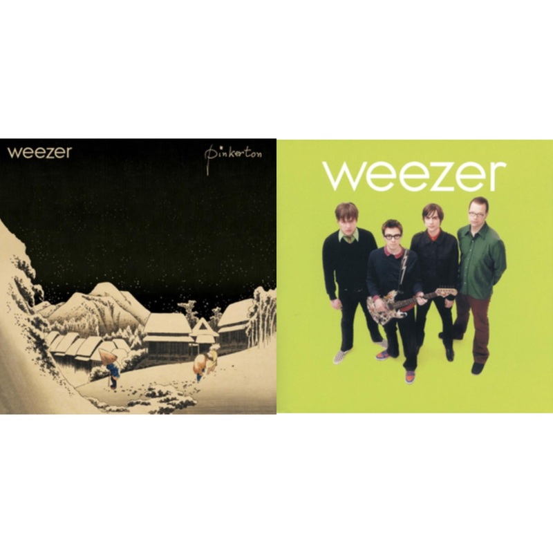 Weezer – Pinkerton & Weezer (Green Album) – LP Vinyl Bundle