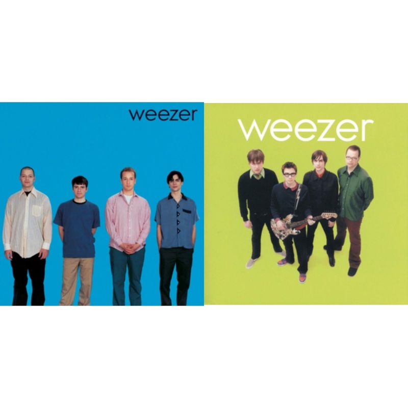 Weezer – Weezer (Blue Album) & Weezer (Green Album) – LP Vinyl Bundle