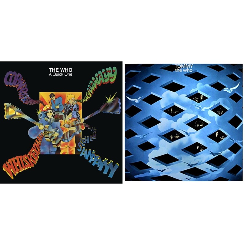 Who – Quick One (Half-Speed Master) & Tommy – LP Vinyl Bundle