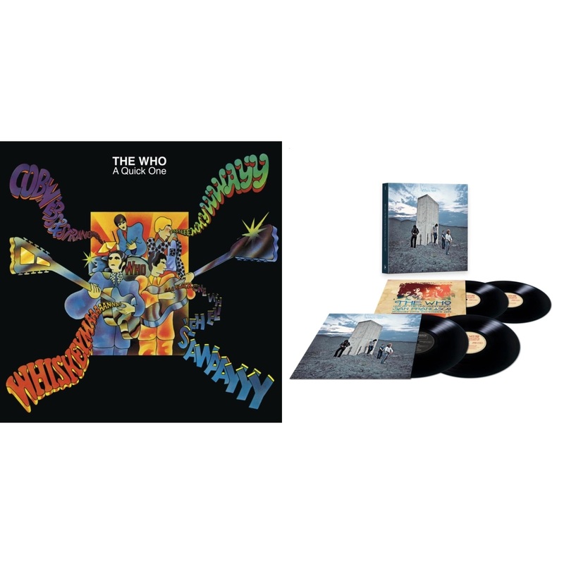 Who – Quick One (Half-Speed Master) & Who’s Next/San Francisco 1971 (4LP)