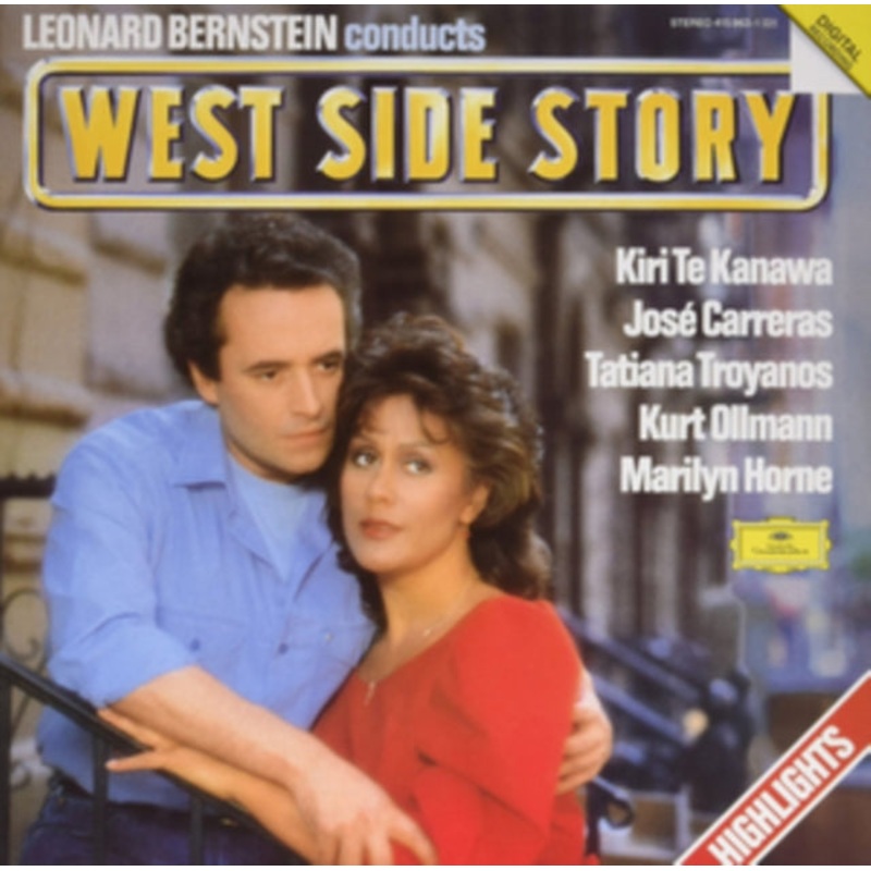 Te Kanawa / Carreras / Bernstein – Leonard Bernstein Conducts West Side Story – LP Vinyl