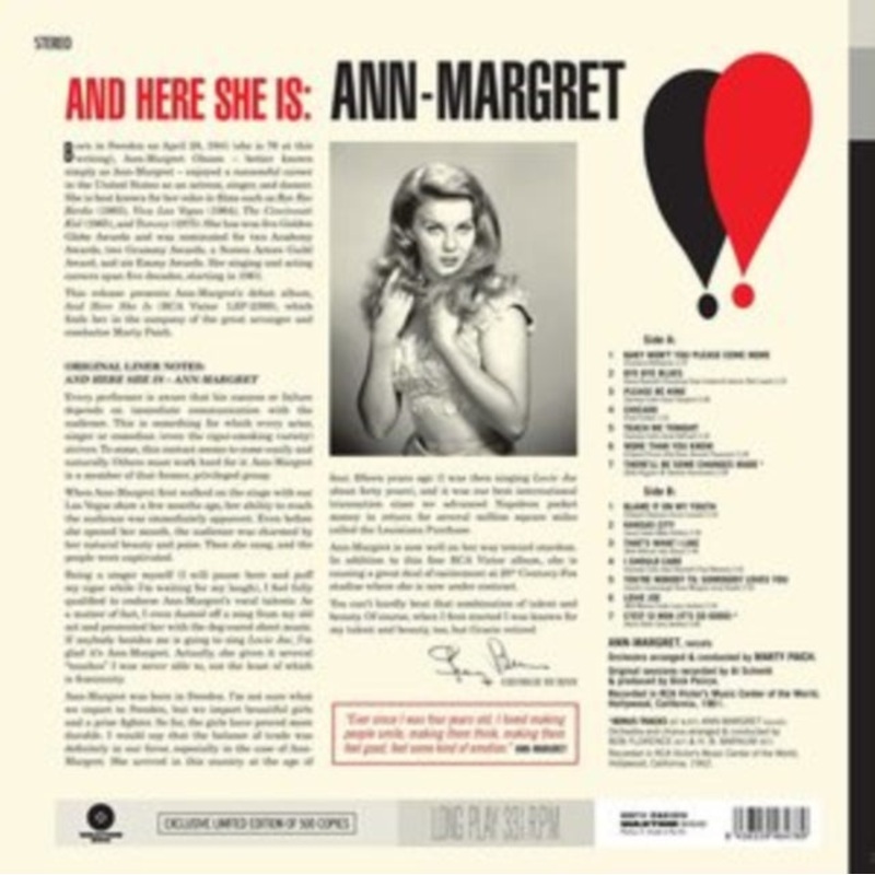 Ann-Margret – And There She Is (LP Collector’s Edition/Limited/180G/Dmm)