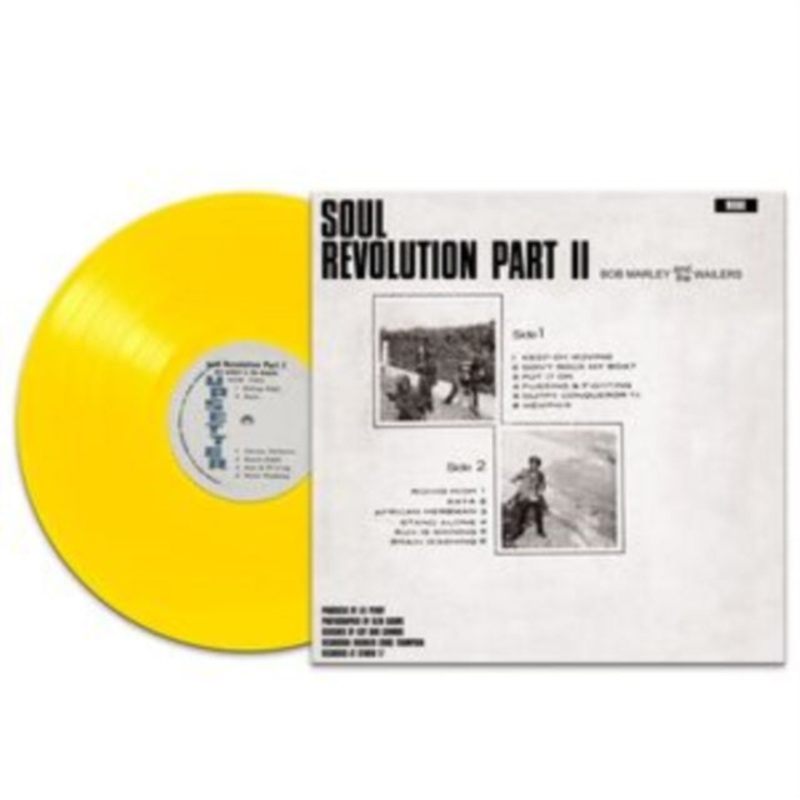 Bob & The Wailers Marley – Soul Revolution Part Ii (Yellow LP Vinyl)
