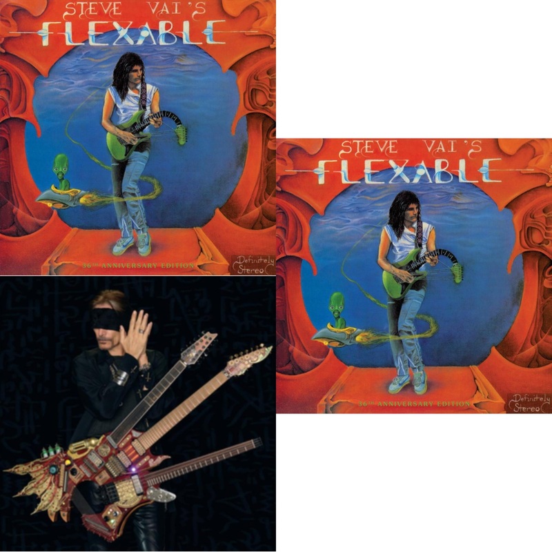 Steve Vai – Flex-Able (36Th Anniversary/180G) & Inviolate & Flex-Able (36Th Anniversary/Picture Disc) – LP Vinyl Bundle