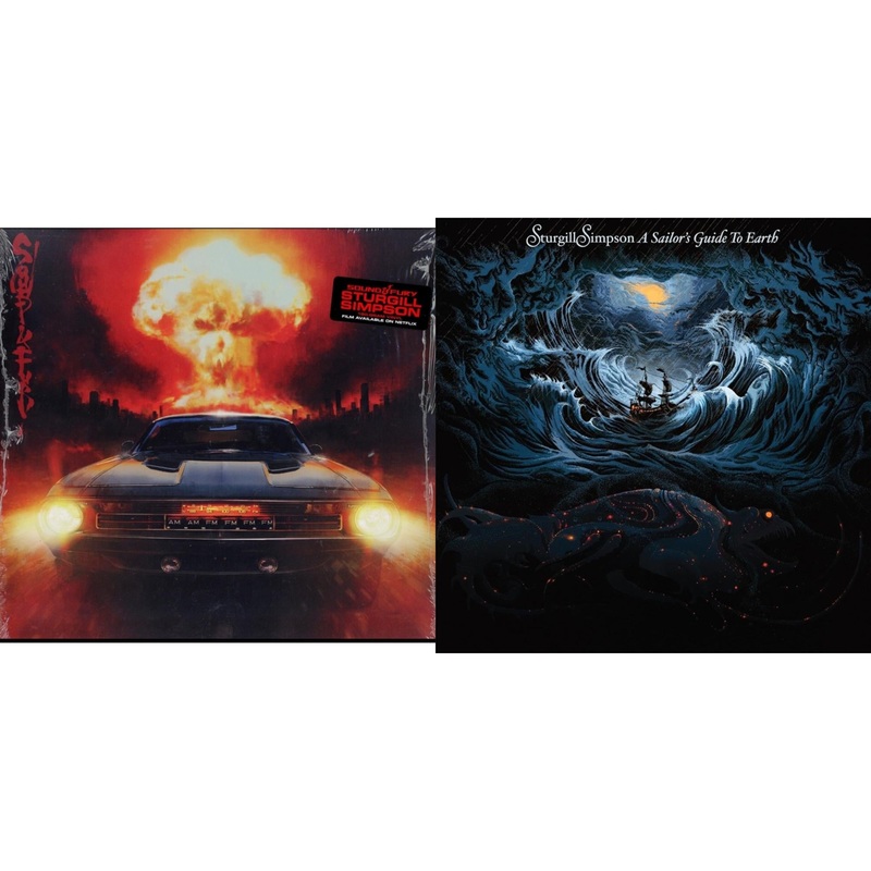 Sturgill Simpson – Sound & Fury & Sailor’s Guide To Earth (Clear LP Vinyl)