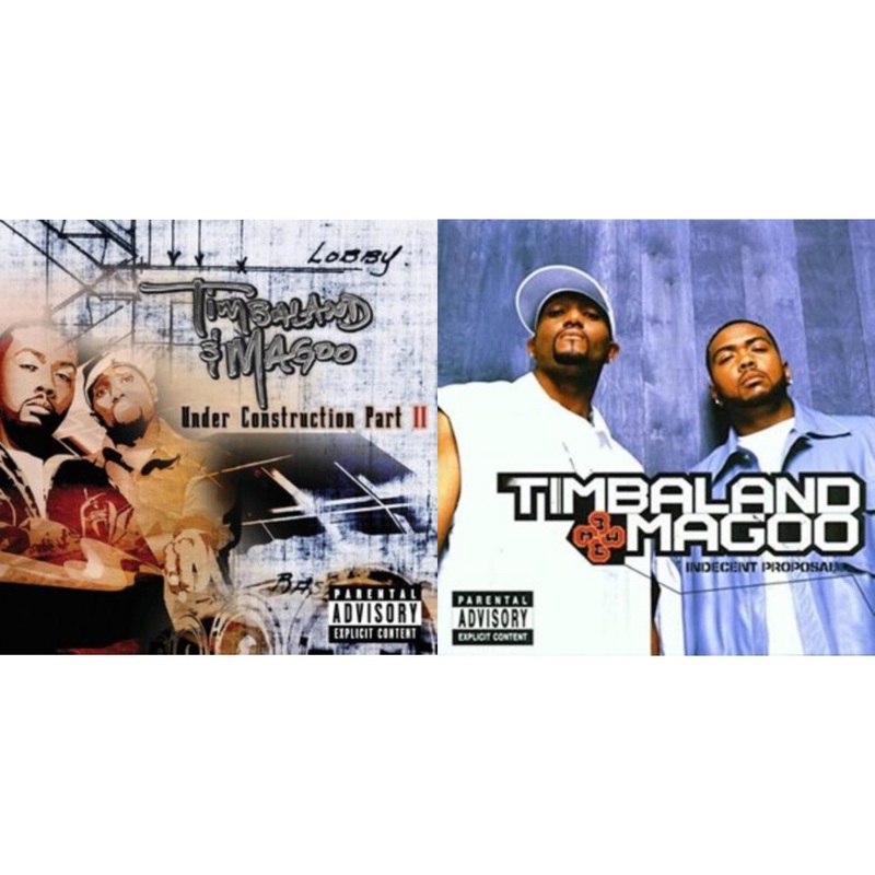 Timbaland & Magoo – Under Construction Ii & Indecent Proposal – LP Vinyl Bundle